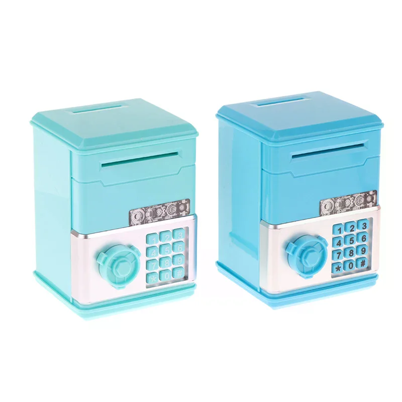 

Box Toy Birthday Kids Money Bank Password Piggy Mini Atm Cash Coin for Safe For Children Educational Play Toy
