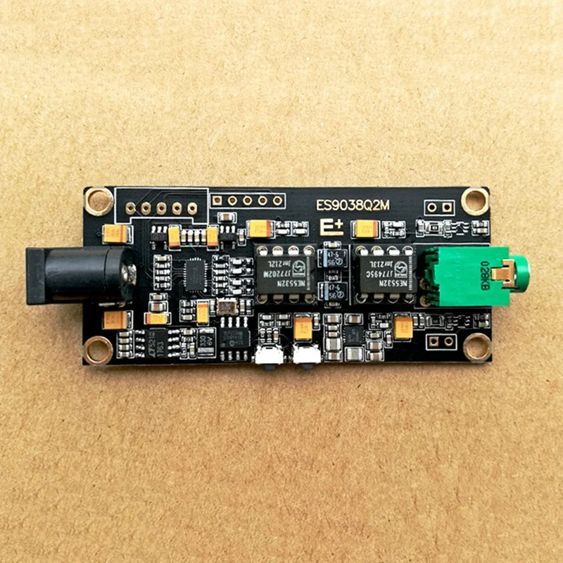 ES9038Q2M Decoding Board I2S Input Asynchronous USB Module Decoders Parts DSD512 Pcm768khz ES9038Q2M Decoding Board