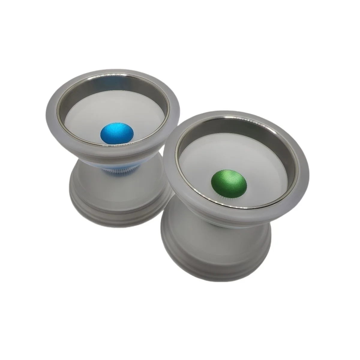 Dual material 1A Inlaid metal ring on the inner side yoyo for professional senior competitive competitions with extra long sleep