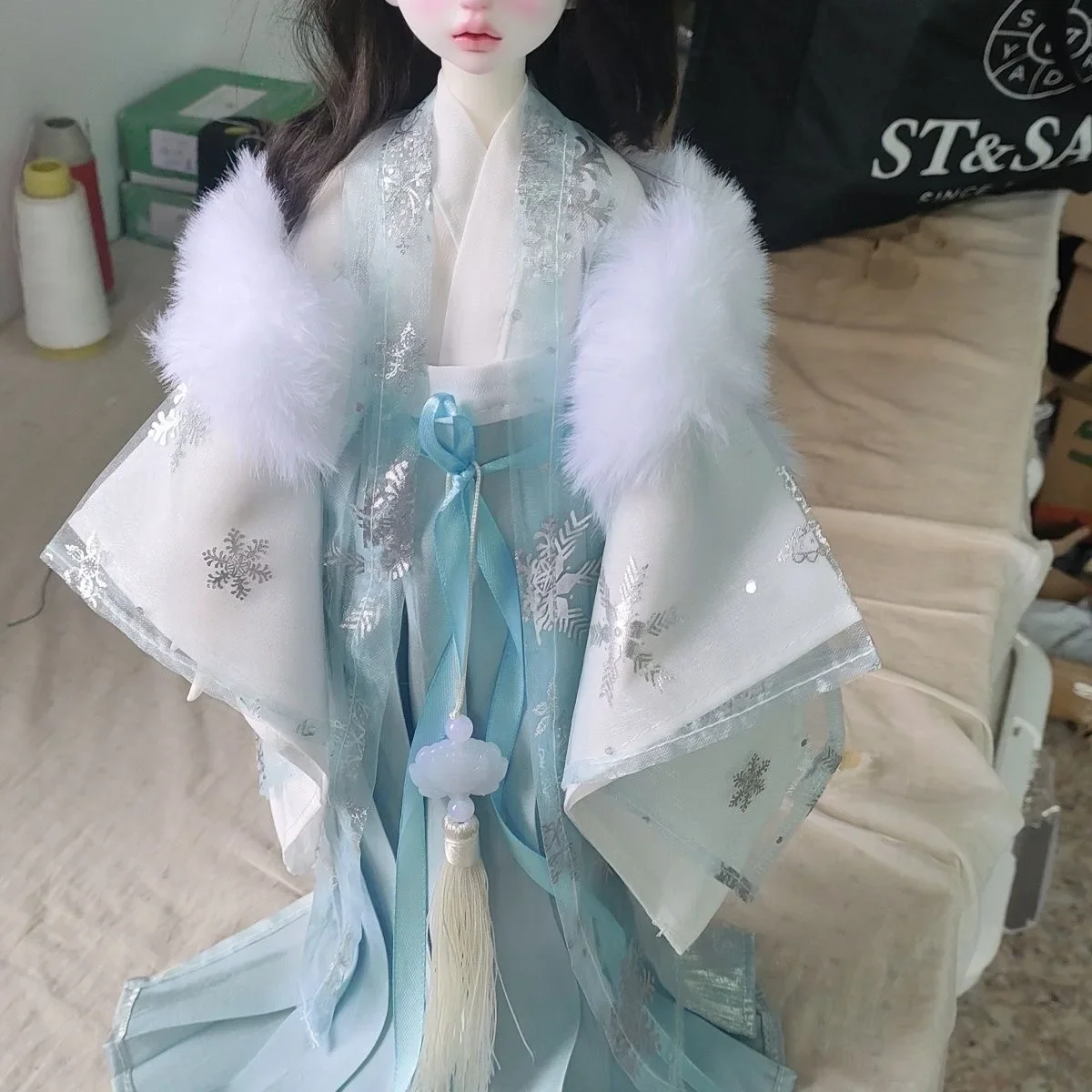 

Одежда для куклы 60 см, платье в древнем стиле, одежда для куклы BJD 1/3 1/4 1/6, платье для куклы дяди