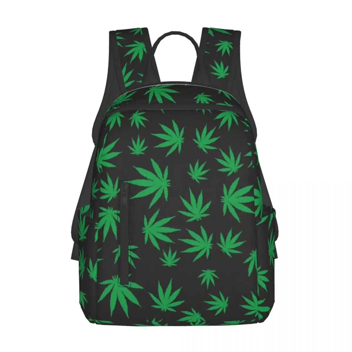 

Cannabis Leaves Marijuana Weed Leaf Backpack Daypack Large Capacity Kids BookBag School Bag Shoulder Bags for Men Women