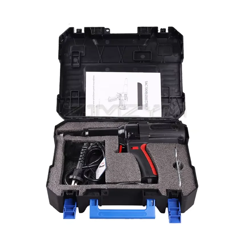 Up to 6.4mm Heavy Duty Electric Rivet Gun Riveting Tool Electrical Blind Riveter Power Tool 220V/600W TAC700