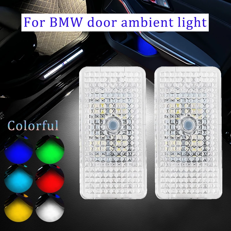 

HD Led Welcome Light Car Door Colorful Lights For BMW G29 G22 G23 G07 G26 G20 G21 G28 Accessories