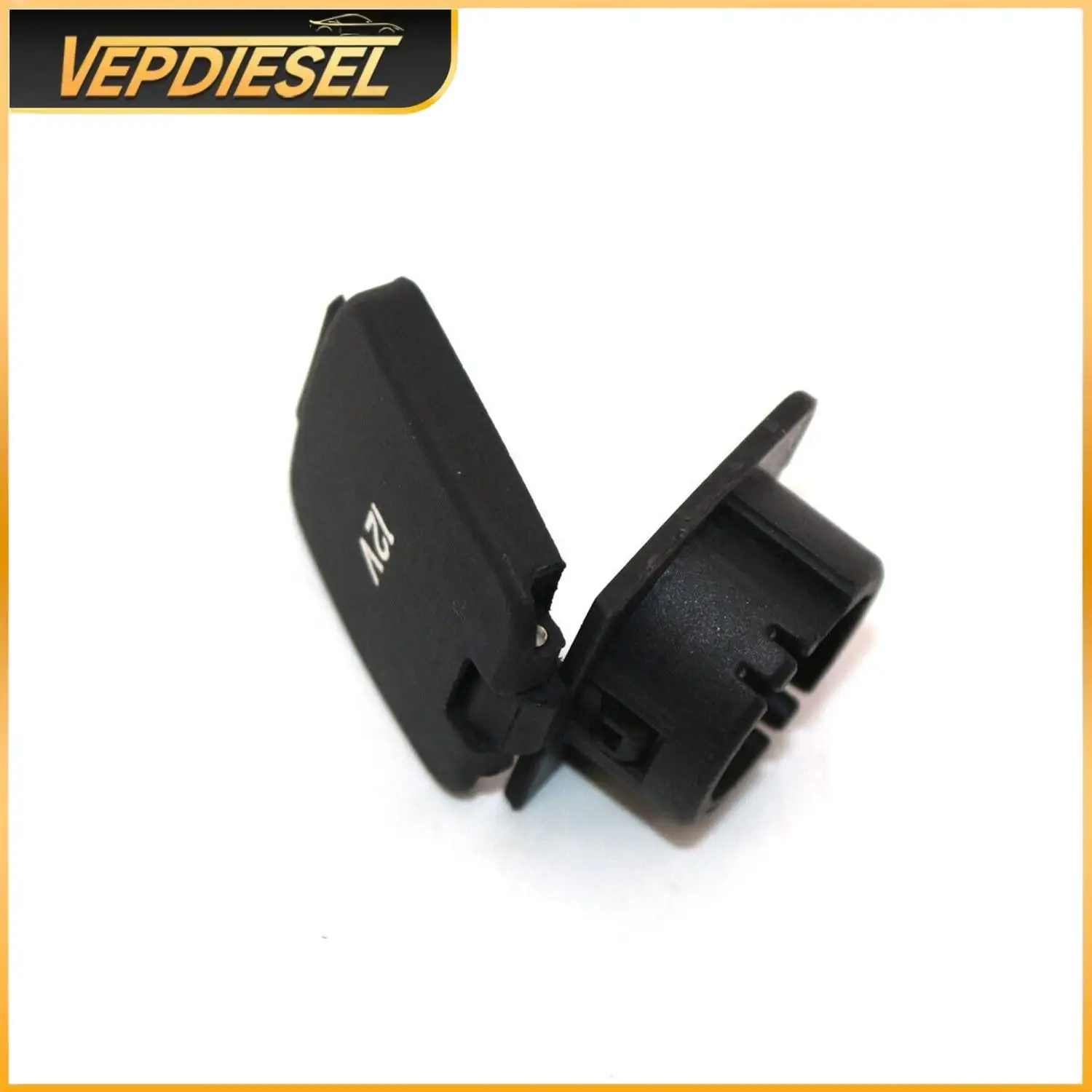 

12V Console Power Socket Lighter Cigarette Cover Outlet Cap for 2011-17 Ford F150 F250 F350 F450 Car Vehicle Cigarette Lighters