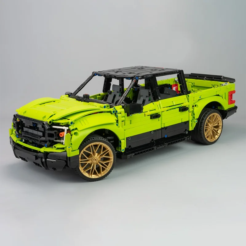 2742 قطعة MOC لاقط كلاسيكي 42115 نموذج B Fordes F150 تصميم شاحنة أمريكية لتقوم بها بنفسك نموذج اللبنات ألعاب عيد ميلاد هدية