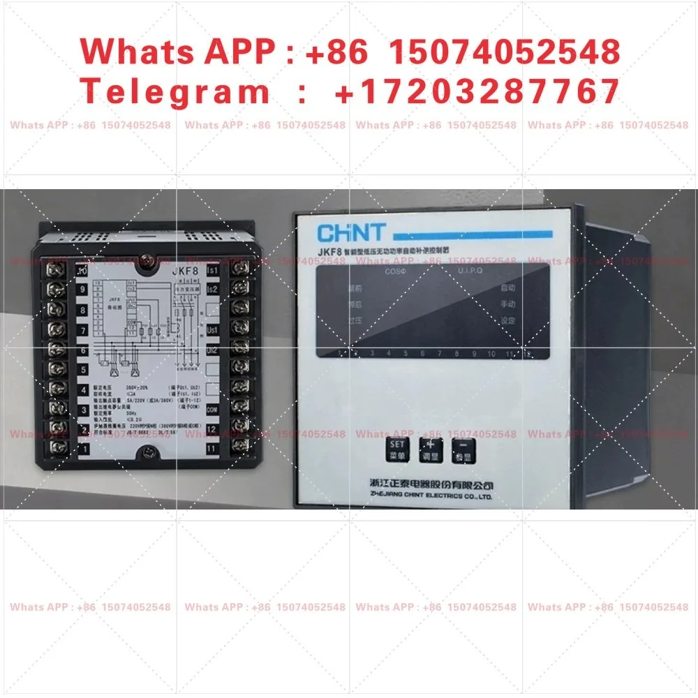 CHNT Chint capacitor JKF8 intelligent low voltage reactive power controller