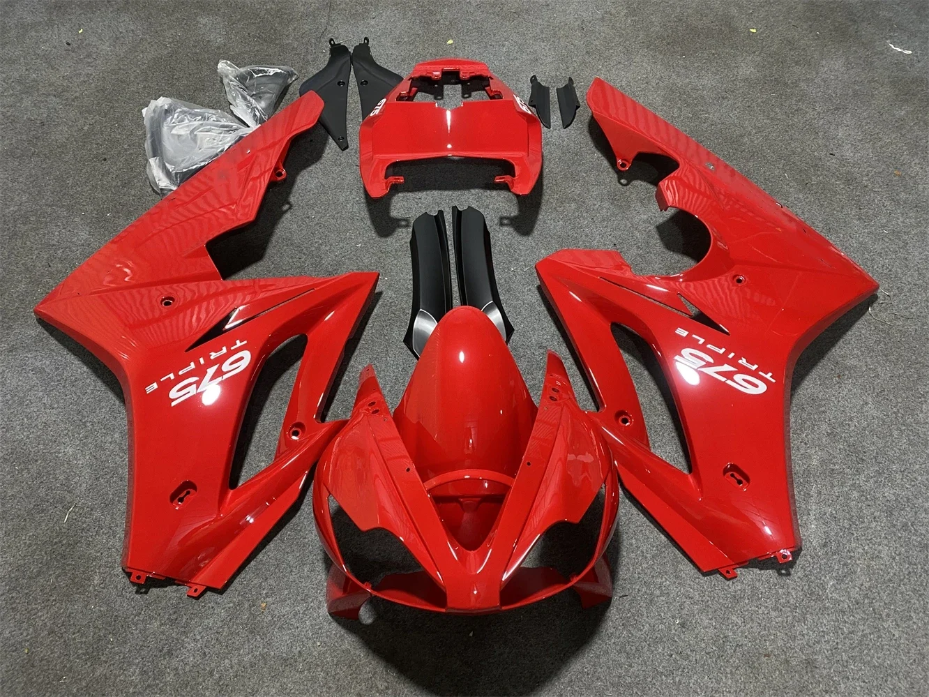 Motorcycle Shell Fairing Set For Daytona Triumph 675R 675 2006 2007 2008 ABS Plastic Full Body Protection Plate Cover Fairings