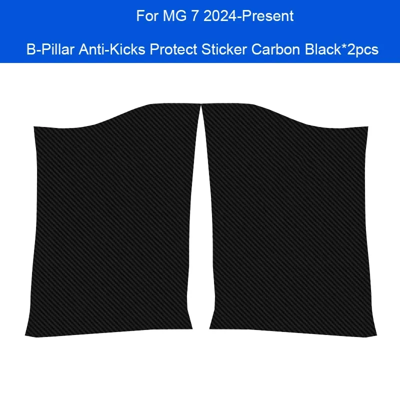 

Car B-Pillar Anti-Dirty Door Anti-Kick Protect Pad For MG 7 2024-Present Auto Trunk Scratch Resistant Interior Accessories