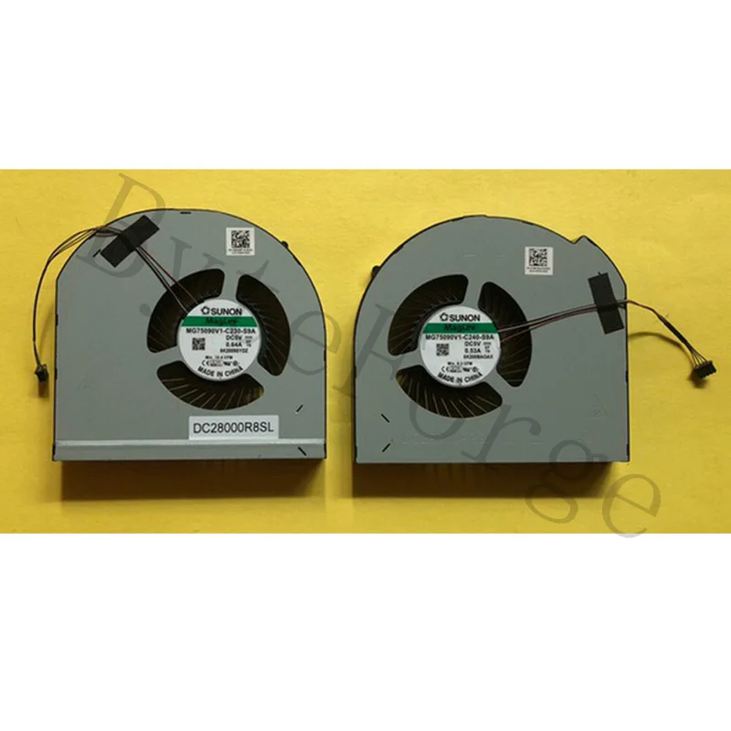 OEM Replacement  For Dell Precsion 7750 M7750 CPU GPU Cooling Fan 0R95XY 0VXTNG