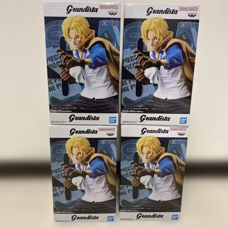 

Genuine Original Bandai Banpresto One Piece Grandista Sabo Anime Figure Model Collector Figurine Toys New and Unopened Gift Doll