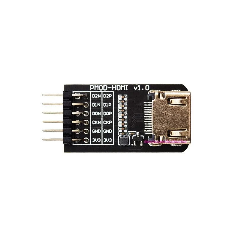 

Подходит для платы расширения PMOD-HDMI, модуля расширения FPGA, стандартного интерфейса PMOD, дисплея HDMI высокой четкости.