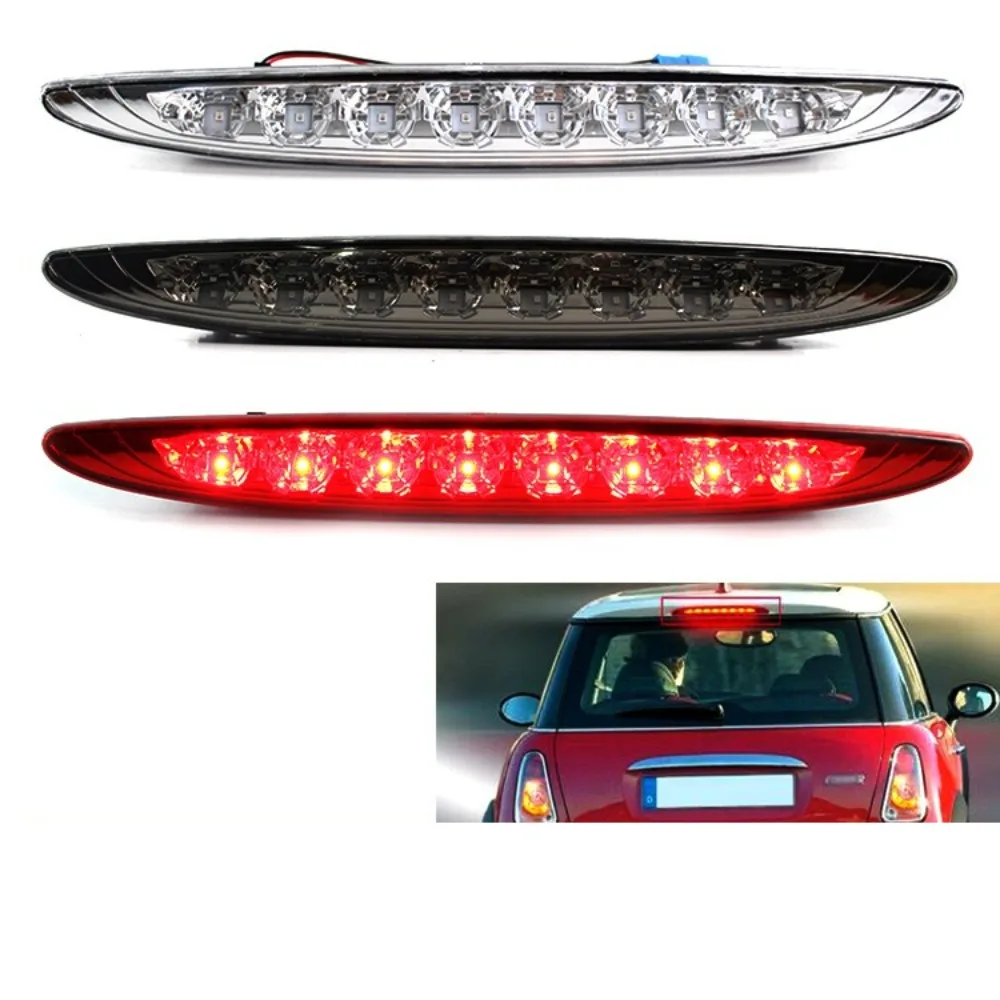 For BMW MINI Cooper R50 R53 Car Red Brake Lamp,Union Jack logo High Mount Third Brake,OEM Part 63256935789 2002-2006