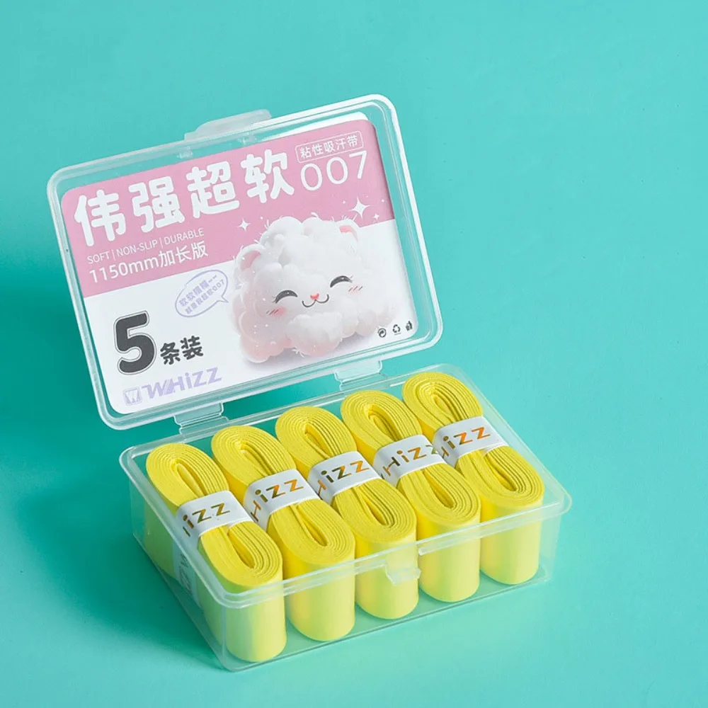 

PU Tennis Badminton Grip Tape Sweat-Absorbent Shock-Absorbing Badminton Racket Grips Wrap Wear-resistant Non-Slip