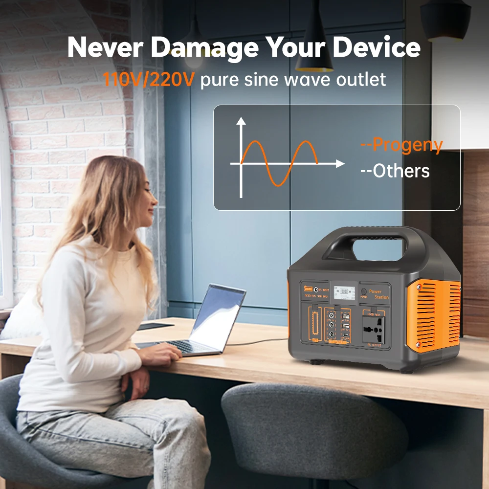 Gaiaray 300 واط محطة طاقة محمولة 220 فولت مولد الطاقة الشمسية 256Wh LiFePO4 بطارية شرط لموجة UPS محطة طاقة خارجية التخييم الطاقة