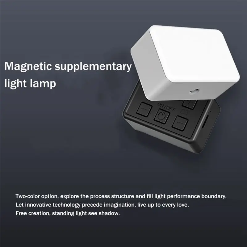 

Handheld Gimbal Fill Light Mobile Phone Live Video Conferencing Fill Light Portable Pocket Light with Tripod