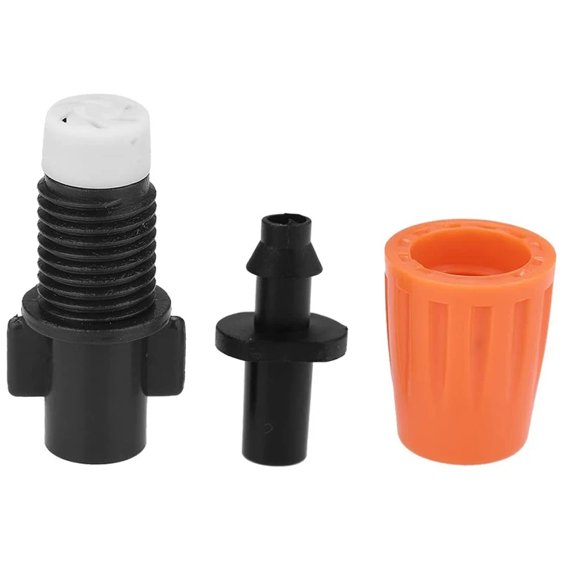 50 Pcs Drip Irrigation Spray Nozzle, Water Spray Nozzle, Adjustable In 2 Modes: Water Mist And Water Column Eco-Friendly