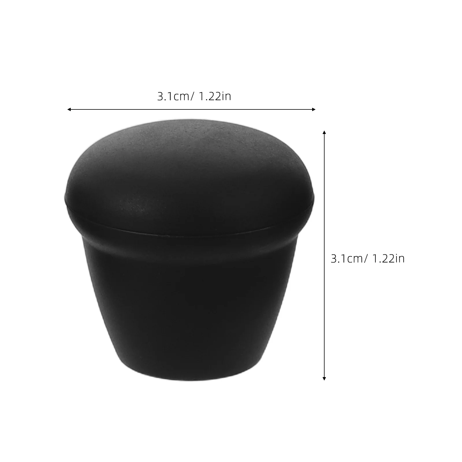 4 قطعة حماة ساق الكرسي غير القابلة للانزلاق سميكة أقدام أثاث منصات حافظات الأرضية لبلاط الخشب الصلب حماية الأرضية والضوضاء