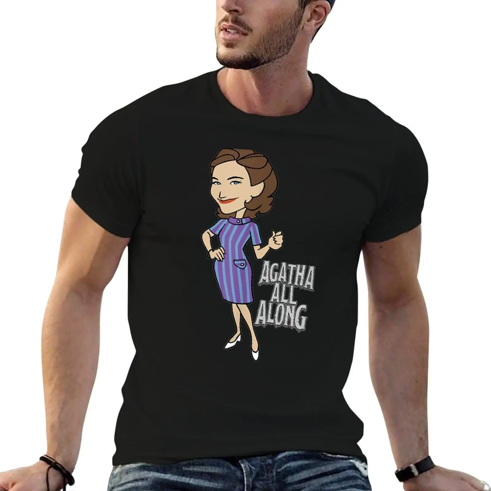 

WandaVision Agatha All Along T-Shirt t shirts for man slim fit man t shirt designer T-Shirt
