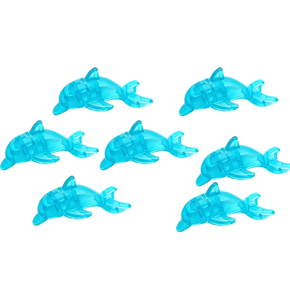 

5 шт., строительные блоки в виде дельфинов, животных, морские существа, морской пол, сцена, животные, словосочетание сцены, сделай сам, строительный блок, детские игрушки