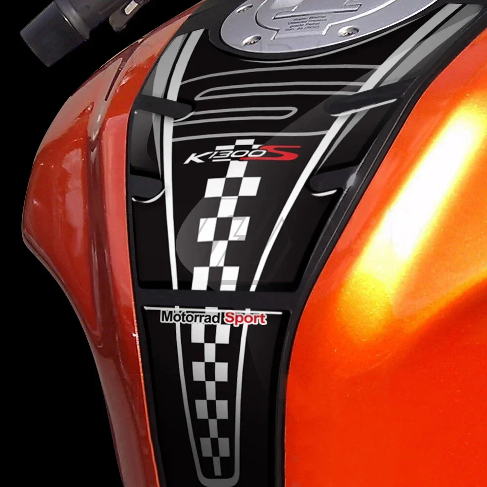 

For BMW K1300S K1300 S 2009-2015 3D Resin Motorcycle Tank Pad Protector