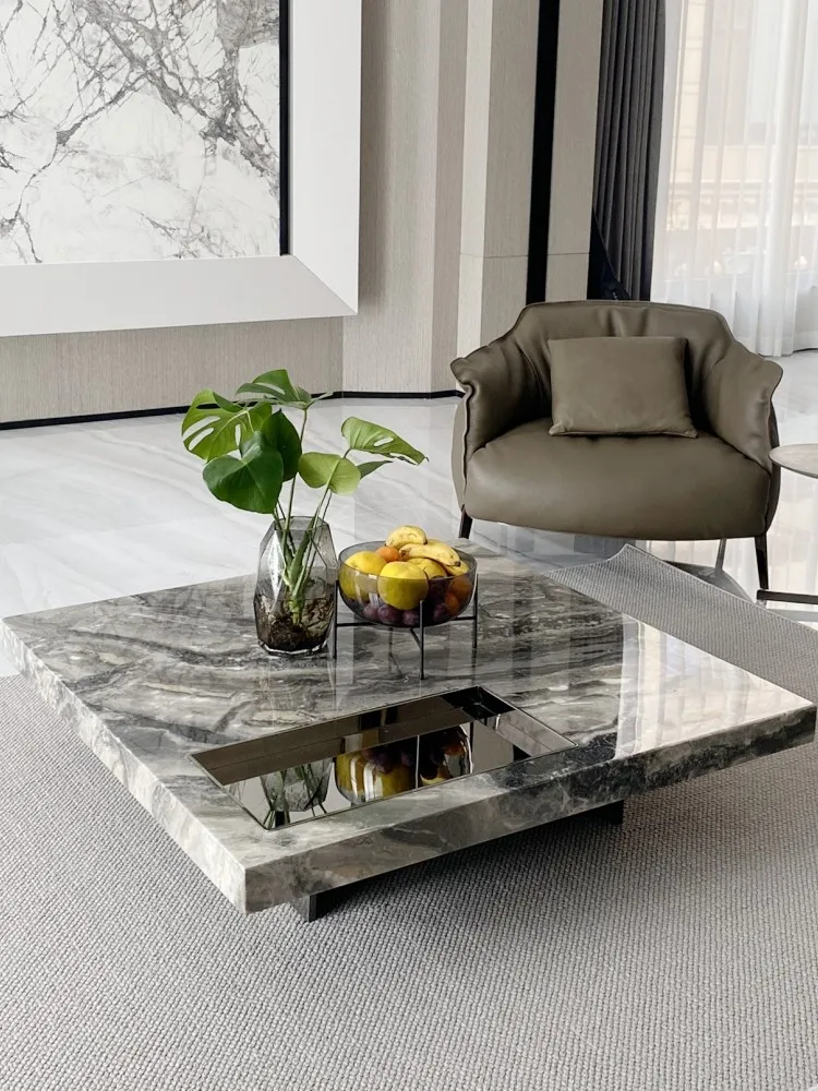 

Итальянский стиль, подвесной журнальный столик, гостиная, дом, каменная плита, квадратный, легкая роскошь, современный, небольшая квартира, простой