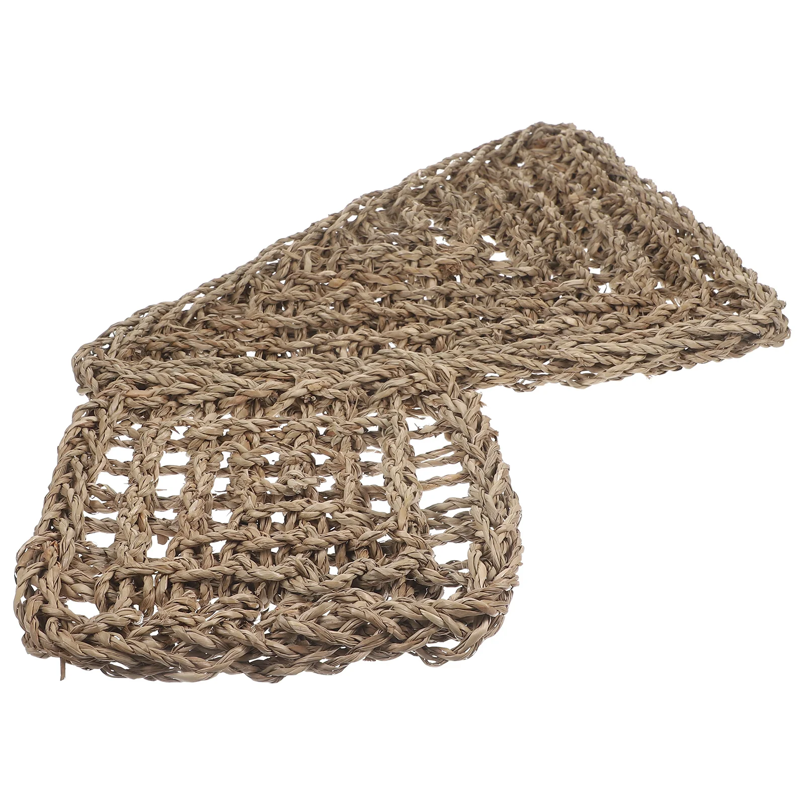 

1 set Seaweed Lizards Hammock Light Brown Woven Pet Mat For Reptiles Lizard Sleeping Bed Hanging Bed Pet Supply Geckos Bearded