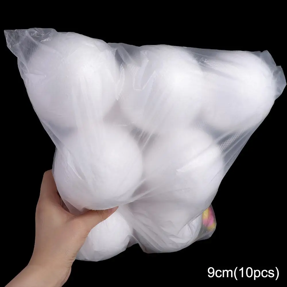

DIY Supplies Mini Foam Balls White Round Christmas Balls Polystyrene Christmas Ornaments Holiday