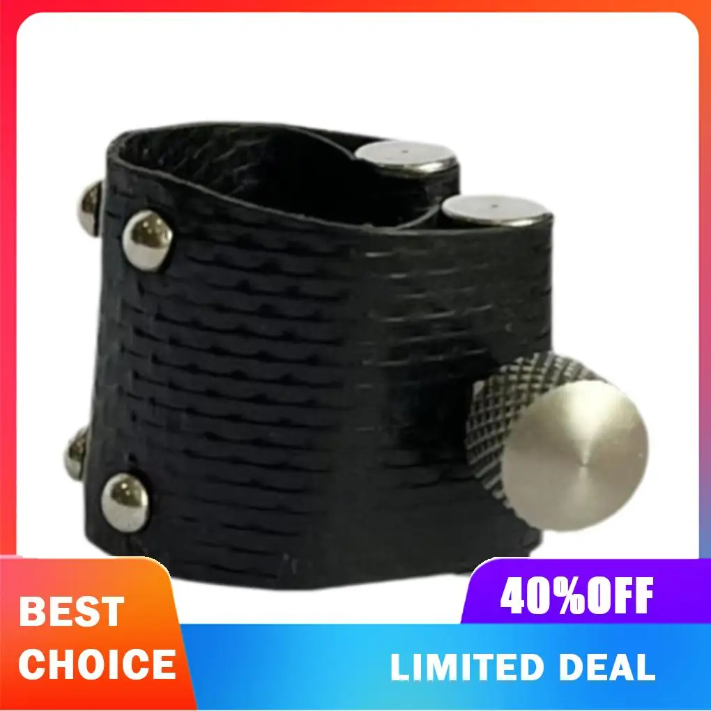 Saxophone Accessory Mouthpiece Ligature Clip Sturdy Sax Mouthpiece Clamp Enhances Performance For Musicians