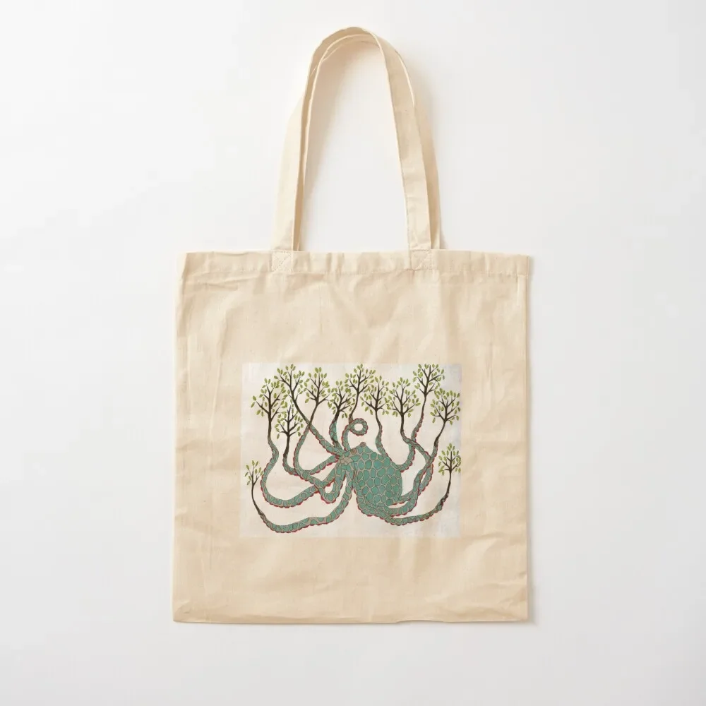 

Woodsy Octopus Tote Bag tote bags men Candy bags Tote Bag