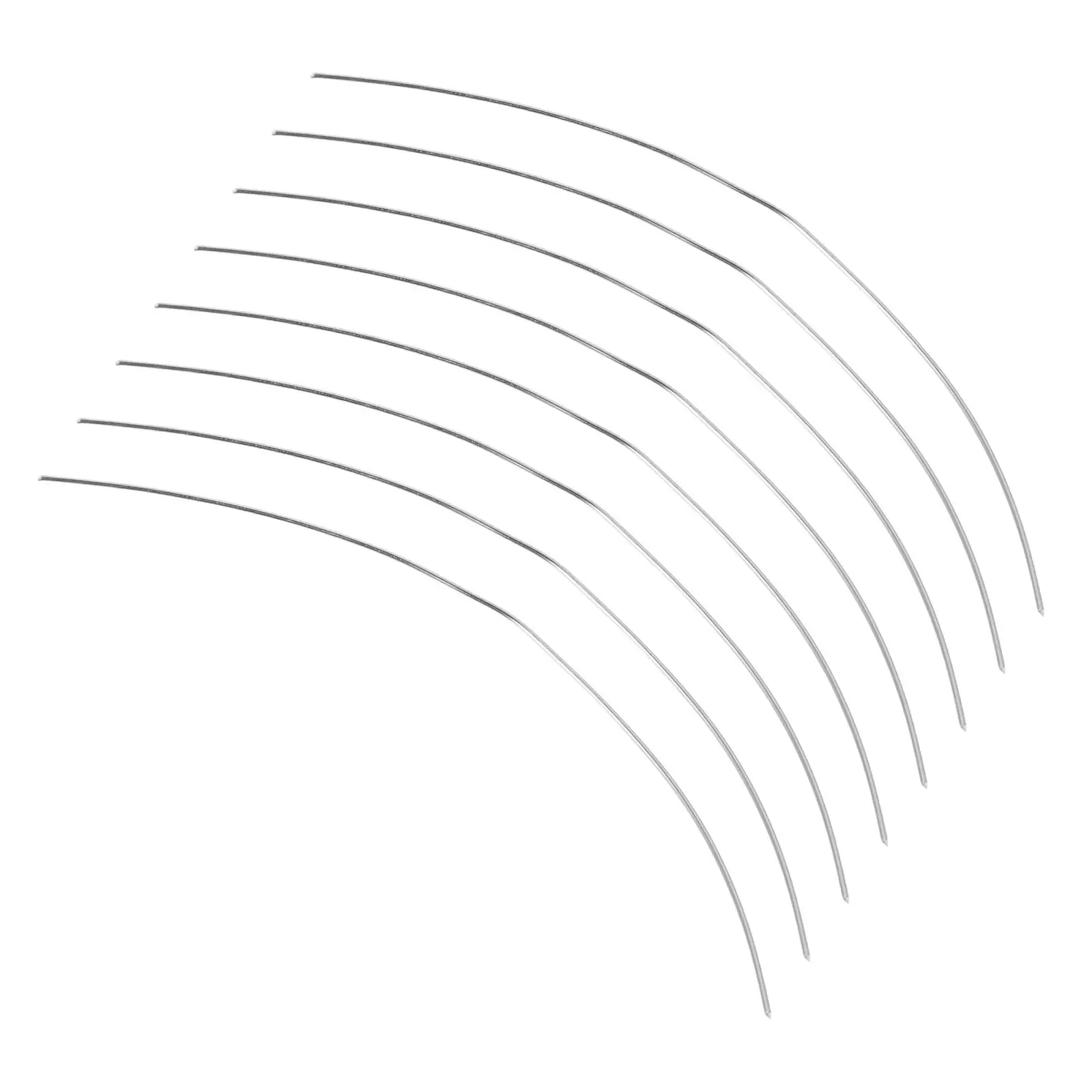 

8Pcs Stainless Steel Umbrella Rib Wire 9Cm for Folding Umbrella Repair DIY Replacement Parts Universal Weather Resistant Rib