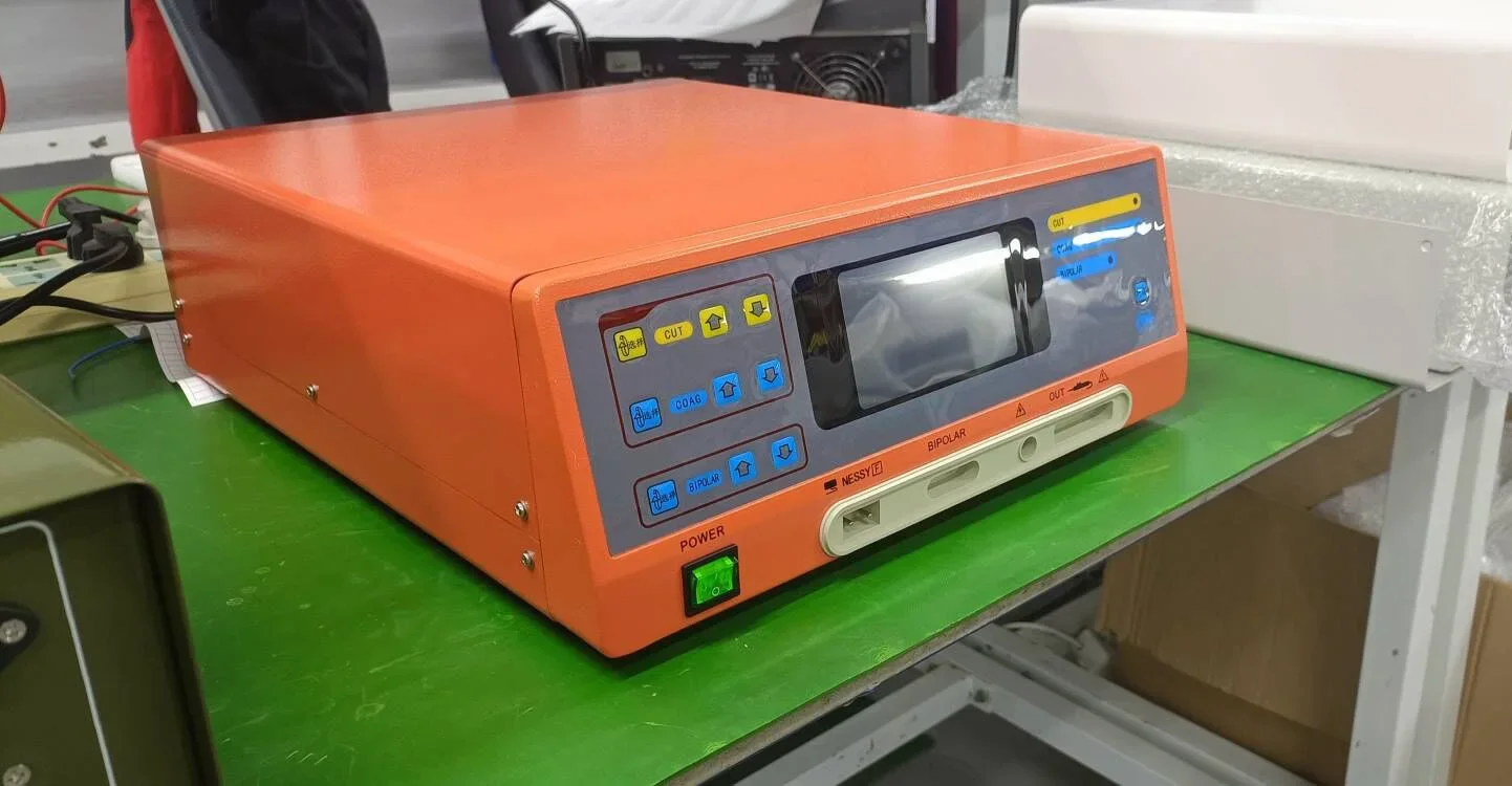 Longermay Machine de cautérisation électrochirurgicale Diathermie Unité de cautérisation électrochirurgicale Machine d'électrocautérisation bipolaire monopolaire