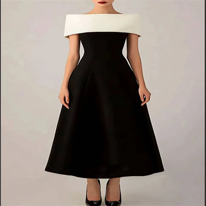 

A -Line Elegant Party Dresses Polychrome Women Evening Dress Birthday Dresses Turkey Dresses for Woman Luxury Elegant 2025