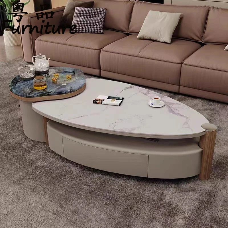 

Modern Japanese Coffee Table Decor Designer Nordic Luxury Coffee Table Hotel Storage Mesa De Centro Sala Home Furniture