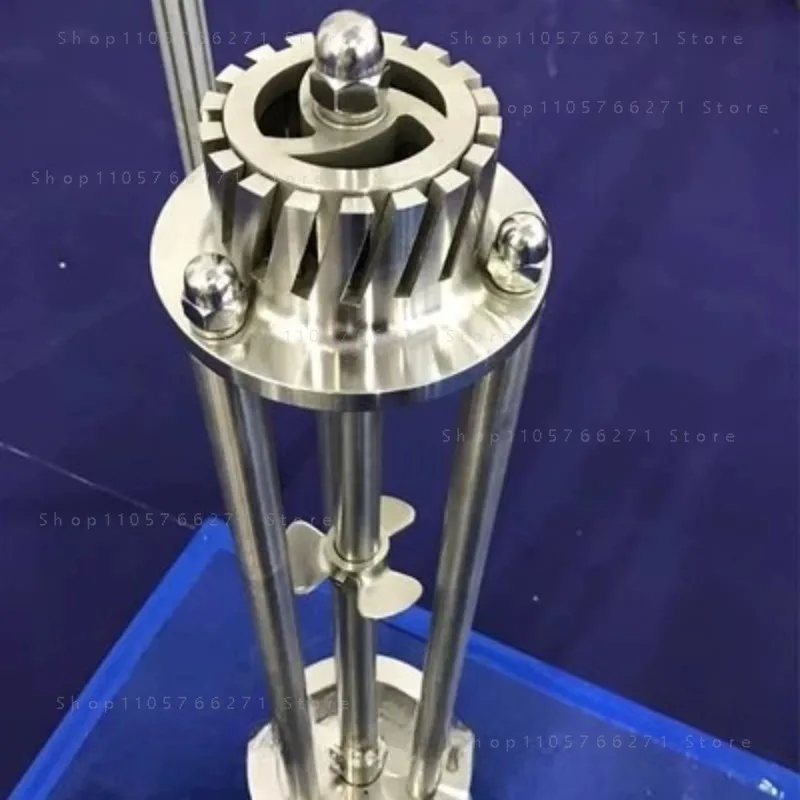 High Speed Shear Emulsifier Homogenizer Head Stainless Steel 304 Mixing Dissolving Blending Machine