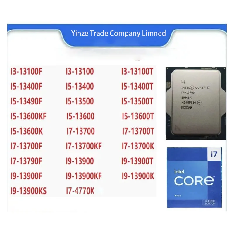 معالج Intel Core i7 4770K LGA 1150 SR147 3.5 جيجا هرتز رباعي النواة لوحدة المعالجة المركزية لسطح المكتب