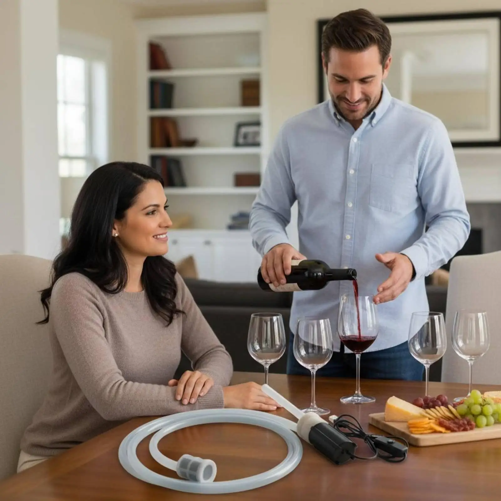 Automatic Grape Beverage Dispenser Electric Grape Beverage Pump Food-Grade