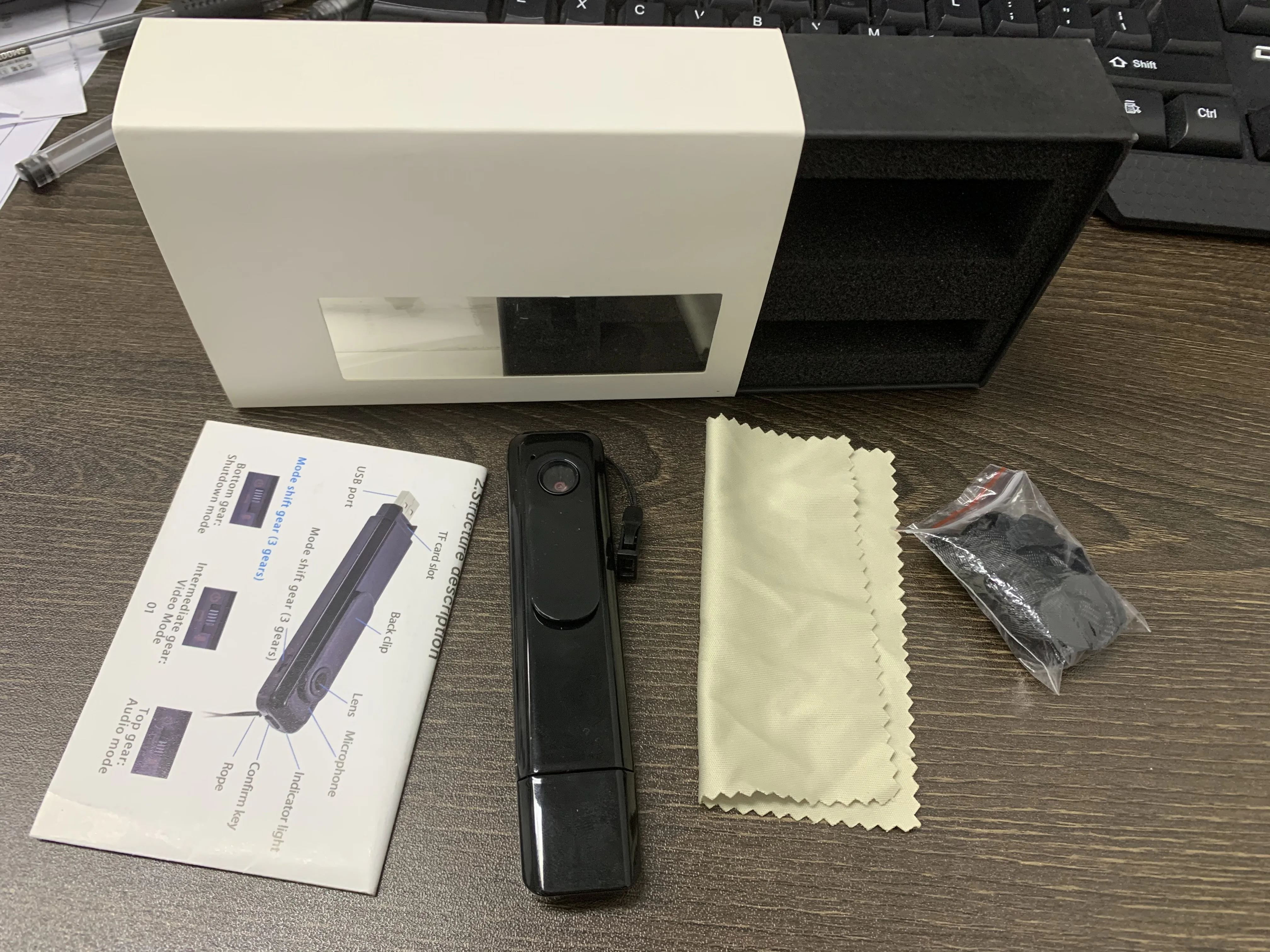 Full HD 1080P Mini Wearable Body Camera image