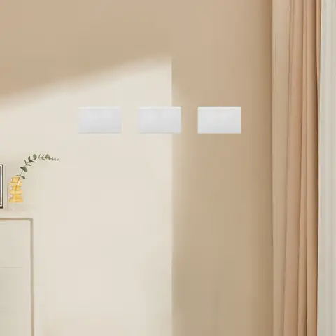 4 peças de placas de cobertura de plástico para caixa de junção de parede, para tomadas elétricas, tampas de furo de teto, placas de cobertura de soquete em branco para proteção