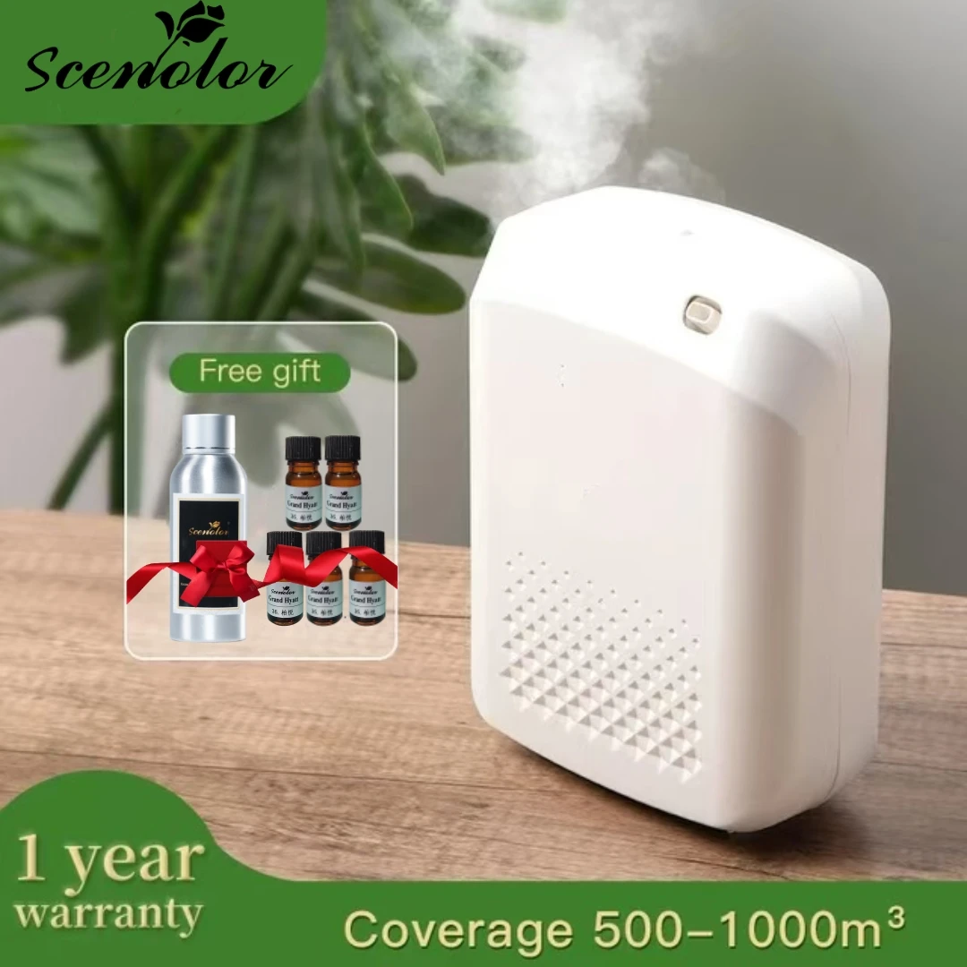 1000m ³ Aroma Diffuser Etherische Olie Luchtverfrisser Geurige Geur Bluetooth Apparaat Voor Thuis Aromatherapie Elektrische Aromatische Oase