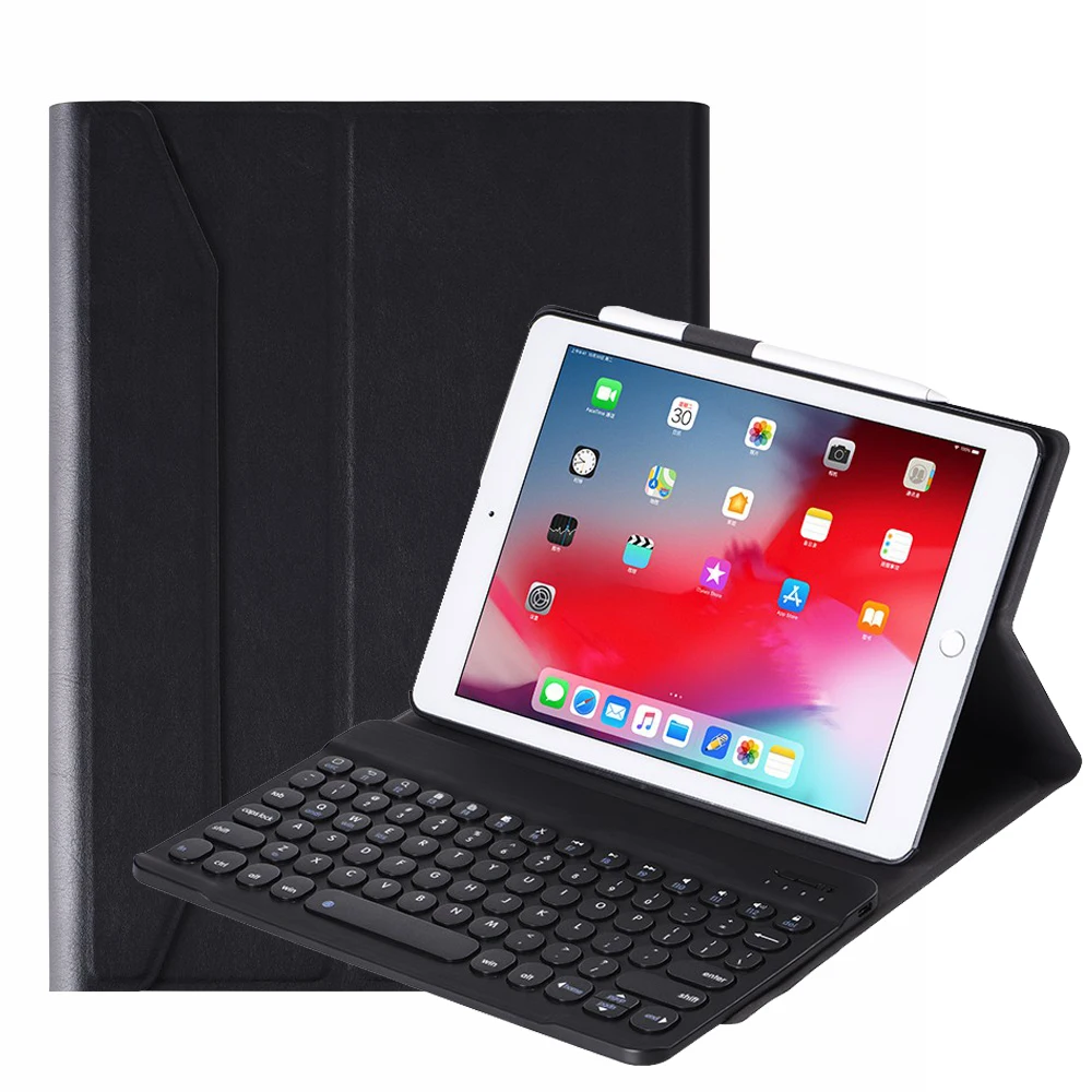 

FT0301 Bluetooth-compatible Wireless Smart Keyboard Shell for Apple iPad 9.7-inch (2018)/(2017) /iPad Pro 9.7 inch (2016) / iPad