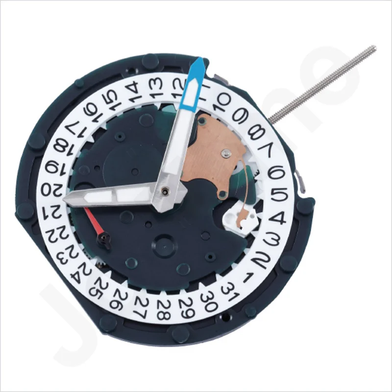 Movimento pe482 sunon pe48 relógio movimento pequeno segundo para homens grande data 2 mãos, pequeno segundo movimento