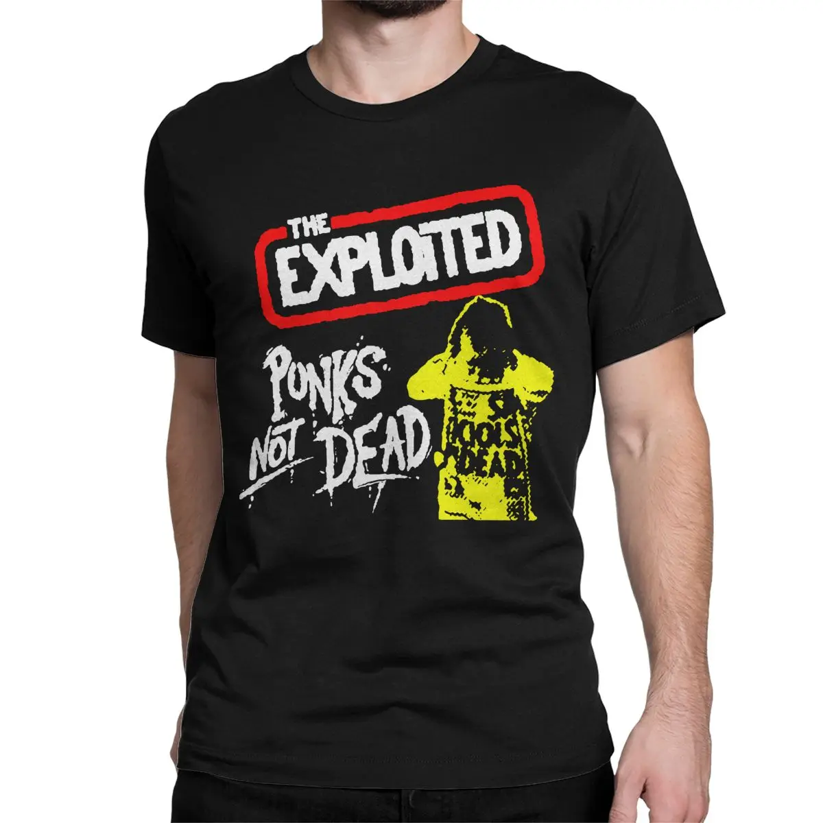 Men Women's Punks Not Dead The Exploited T Shirts 100% Cotton Clothes Funny Short Sleeve Round Neck Tees Gift Idea T-Shirts