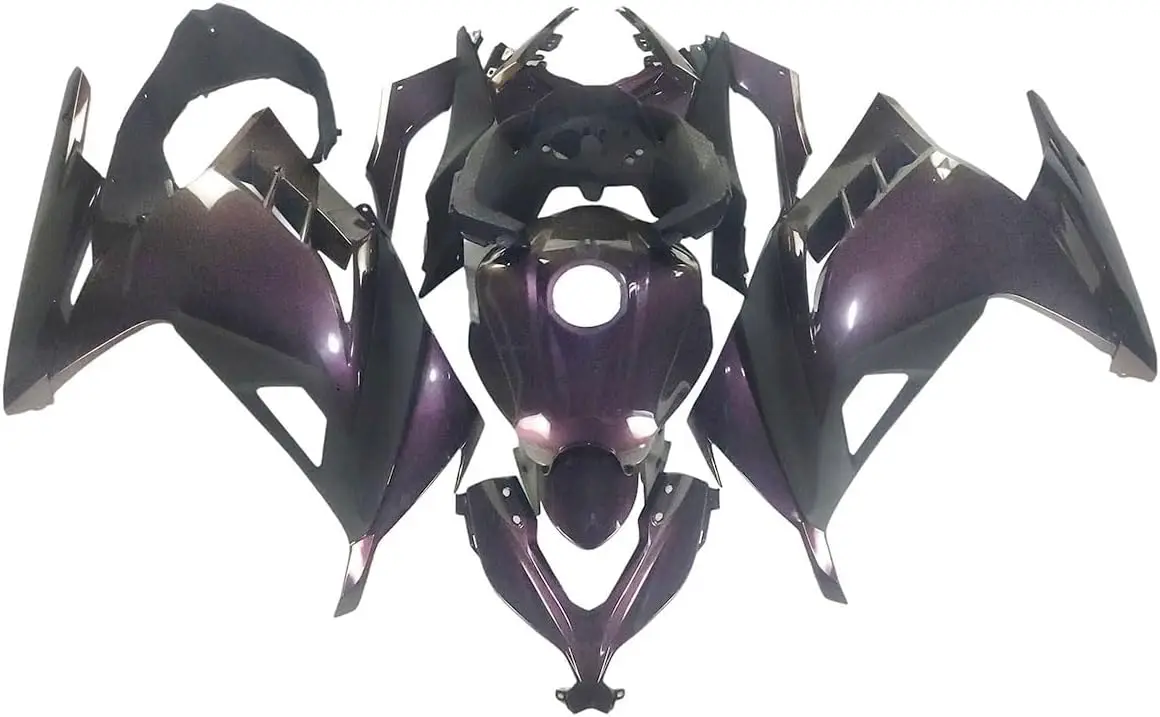 

ABS Pure Purple Injection Fairings Kit for Kawasaki EX300R Ninja 300 2013-2017 2014 2015 2016 Motorcycle Fairings Bodywork Body