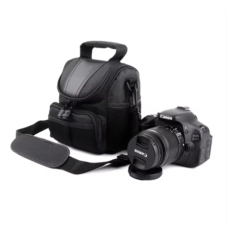 Camera Bag for Canon Nikon Sony R100 R50 R8 R6 R7 R10 RP M50 2000D 250D 200D SX70 SX60 SX50 SX520 SX510 SX420 DSLR Shoulder Bag