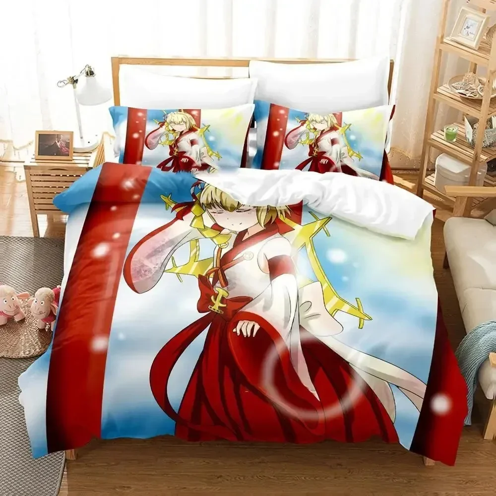 Anime Shoujo Kageki Revue Starlight Bedding Set Duvet Cover Bed Set Quilt Cover Pillowcase Comforter king Queen Size Boys Adult