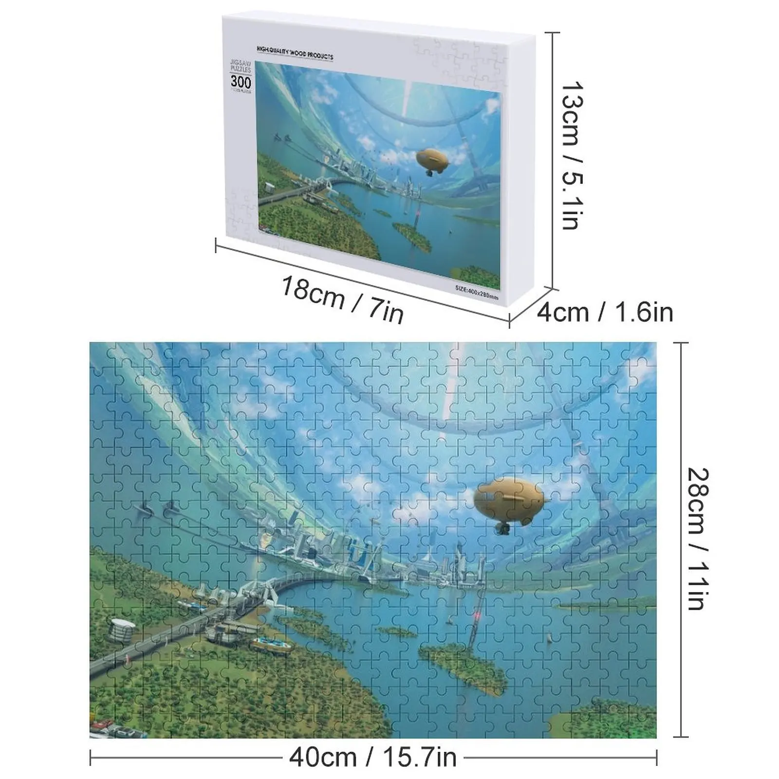 O'Neill Cilinder Interieur - V1 Jigsaw Puzzle op maat voor kinderen Aangepast speelgoed voor kinderen Puzzel
