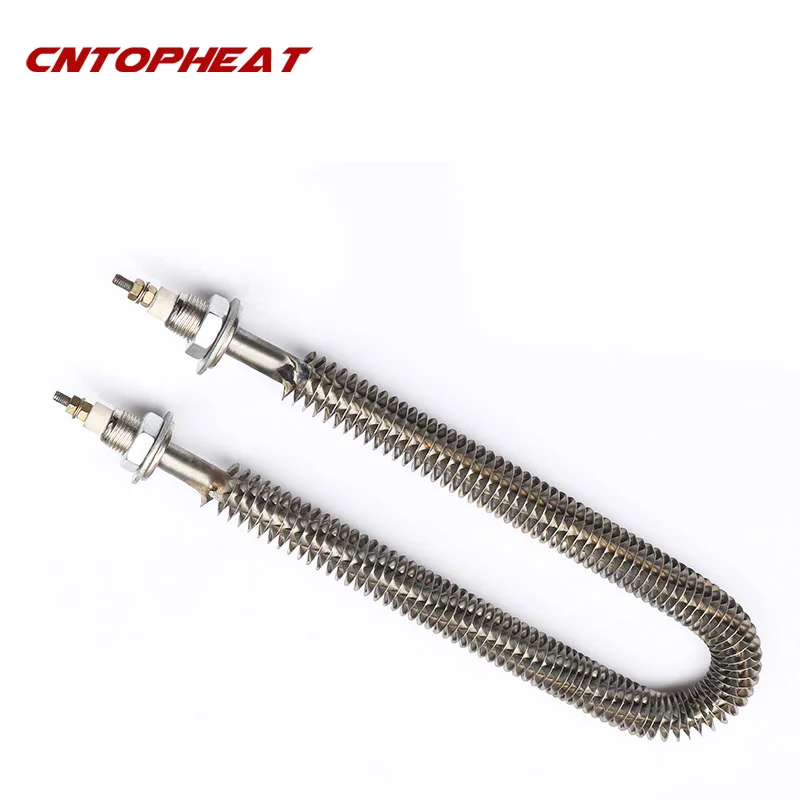 Stainless Steel 380V Oven Heating Element U Type Electric Hot Air Finned Heater for Load Bank 1KW/1.5KW/2KW