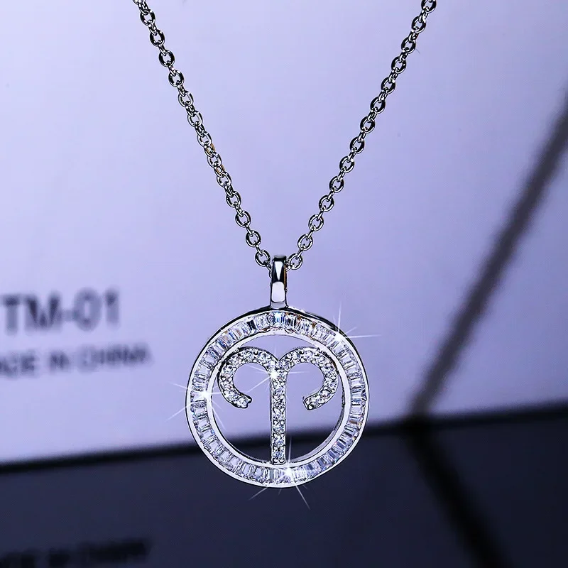 موضة 12 كوكبة برج الحمل برج الميزان الحوت الدلو برج العذراء الميزان ليو الجدي الجوزاء الثور قلادة قلادة للنساء