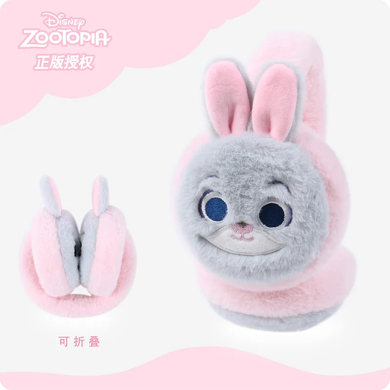 

Crazy Zootopia Warm Earmuffs Judith Nick Fox Rabbit Officer Plush Ear Cute Warmth Thick Ear Protection Winter Girl's Gifts Toys