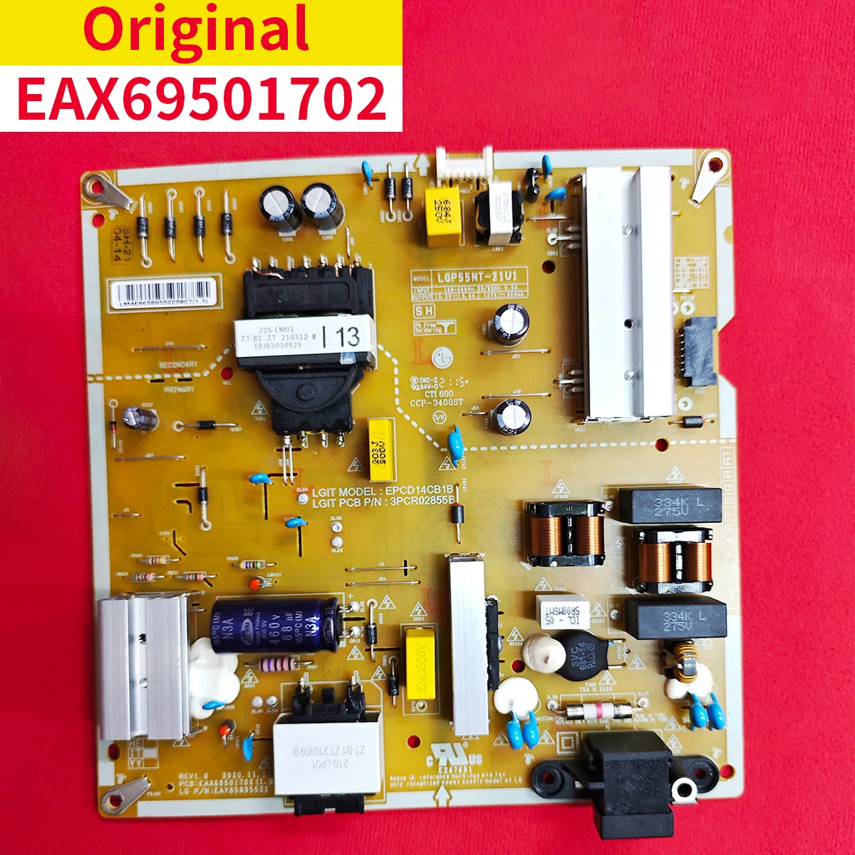 EAX69501702 EAY65895522 power board for 55UP8100PCB LGP55NT-21U1